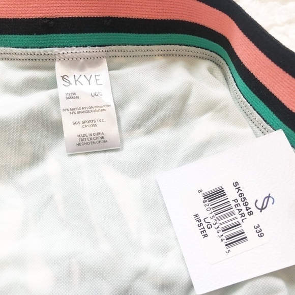 🆕 Skye Pearl Palm Hipster bikini bottoms large - Picture 4 of 7